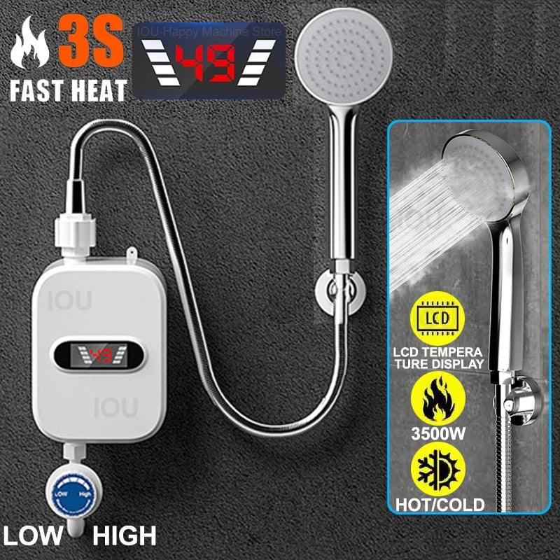 Electric Hot Water Shower - Go Trendy USA