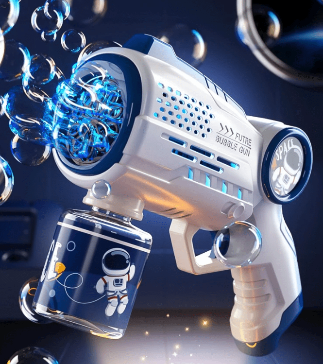 Create Magical Moments with the Astronaut Electric Automatic Light Bubble Machine