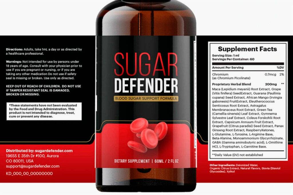 Sugar Defender Drops