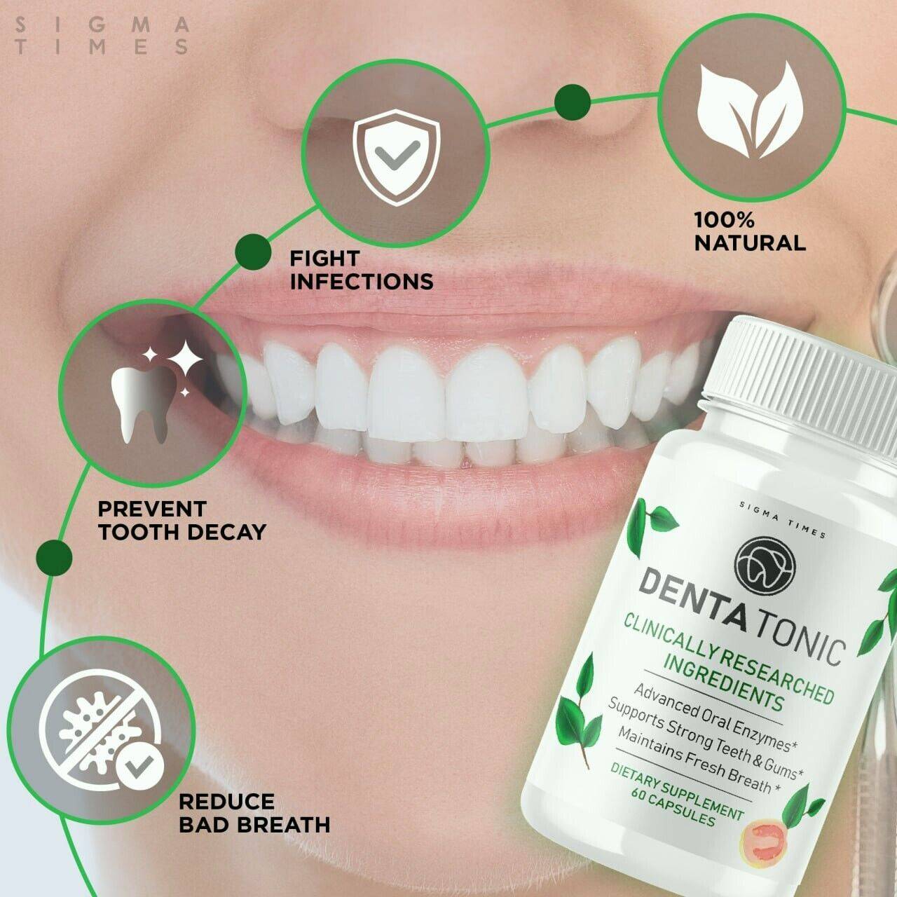 Dental health supplement Oral hygiene support Natural dental care DentaTonic reviews DentaTonic
