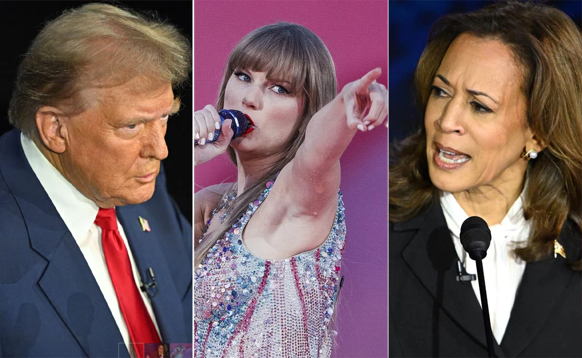 Taylor Swift, Donald Trump, Kamala Harris endorsement, Taylor Swift political influence, Trump social media outburst
