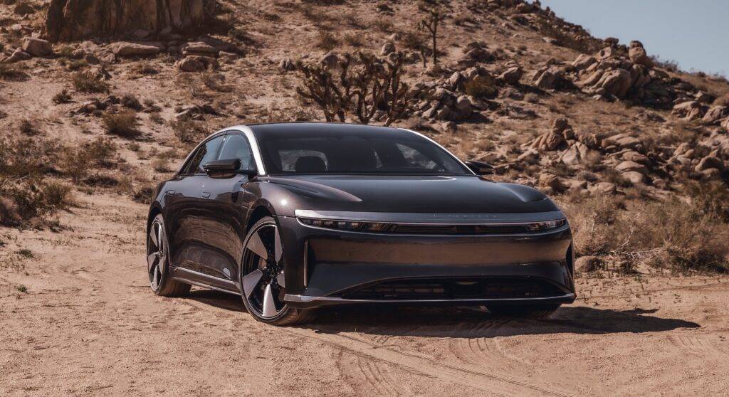  electric cars, Tesla Model S Plaid, Ford Mustang Mach-E, Rivian R1T, Lucid Air